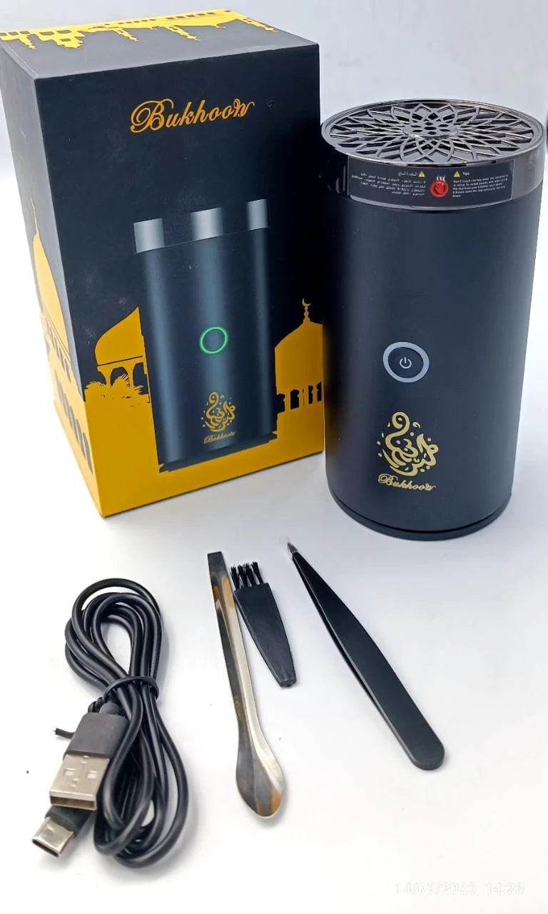 Smart Bukhoor Perfume Dispenser – Portable Electric Incense Burner