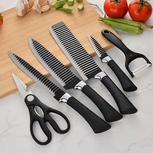 6-Piece Kitchen Knife Set