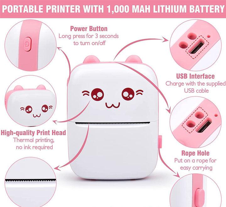 Mini Portable Thermal Printer